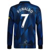 Officiële Voetbalshirt Manchester United Cristiano Ronaldo 7 Derde 2021-22 Lange Mouw - Heren